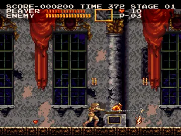 Castlevania Chronicles (US) screen shot game playing